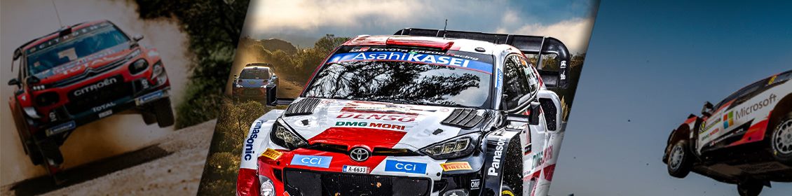 Ralliautoja