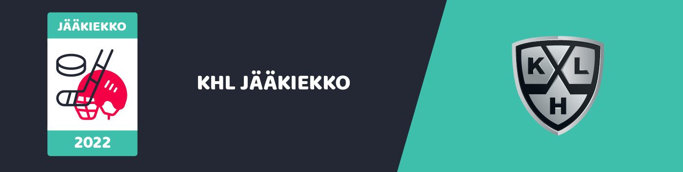 KHL:n logo ja tekstiä