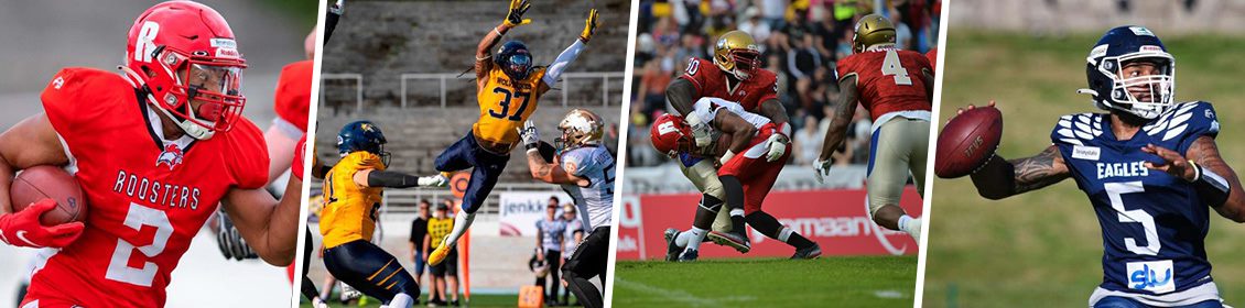 Amerikkalaisen jalkapallon pelaajia